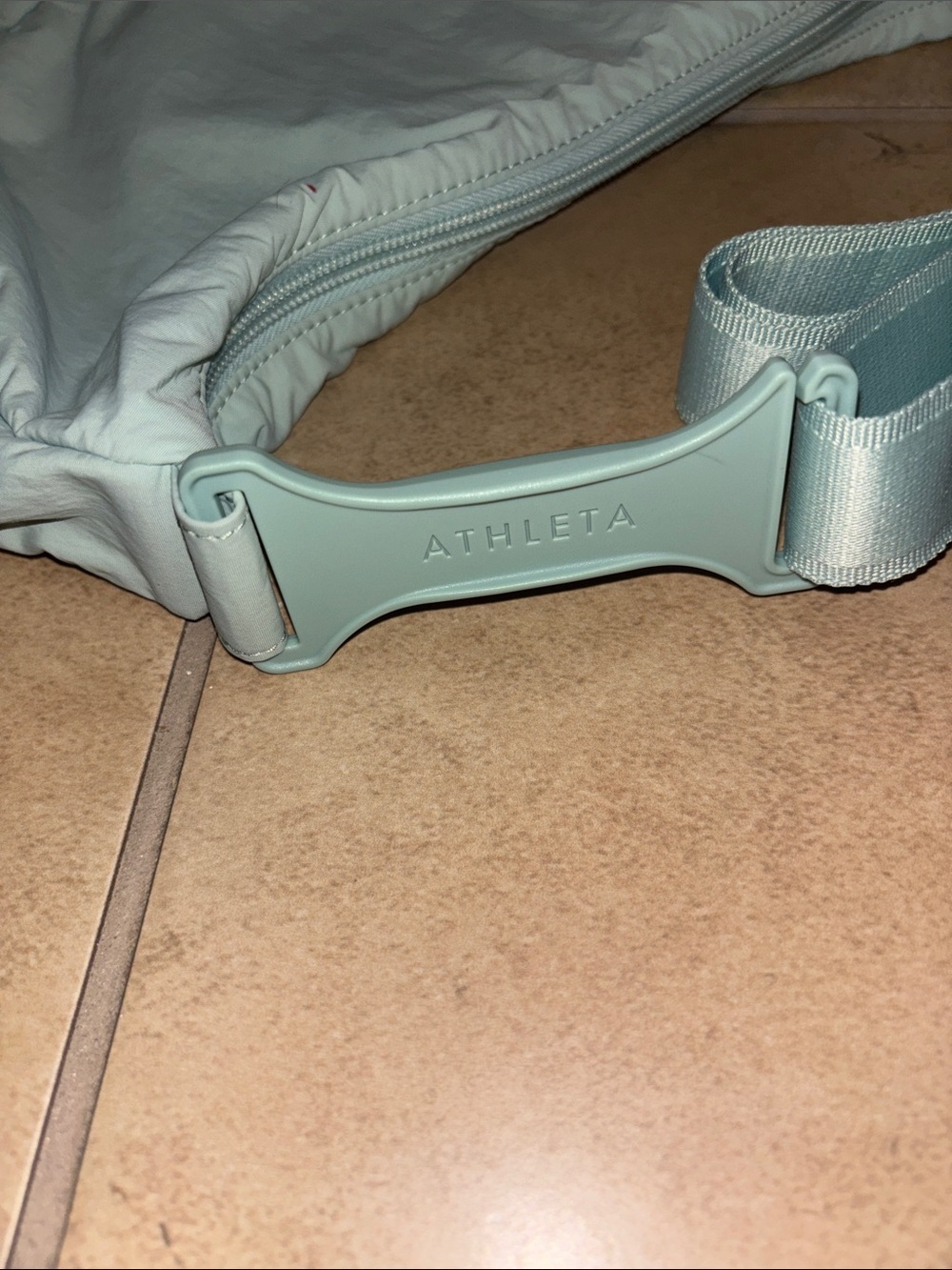 Athleta Light Sage Shoulder Bag with Adjustable Strap - Picture 3 of 4